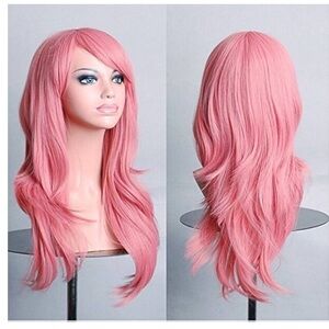 Pink Cosplay Wig for Women